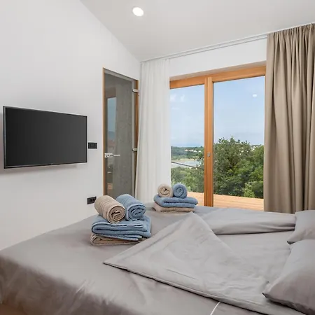 1 With Pool Soline, Krk, 280 M From Beach, By 4villas