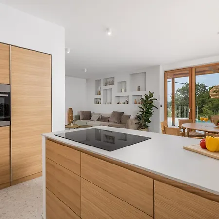 1 With Pool Soline, Krk, 280 M From Beach, By 4villas * סולינה
