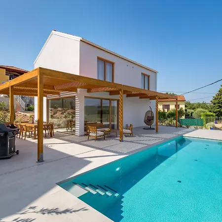 1 With Pool Soline, Krk, 280 M From Beach, By 4villas